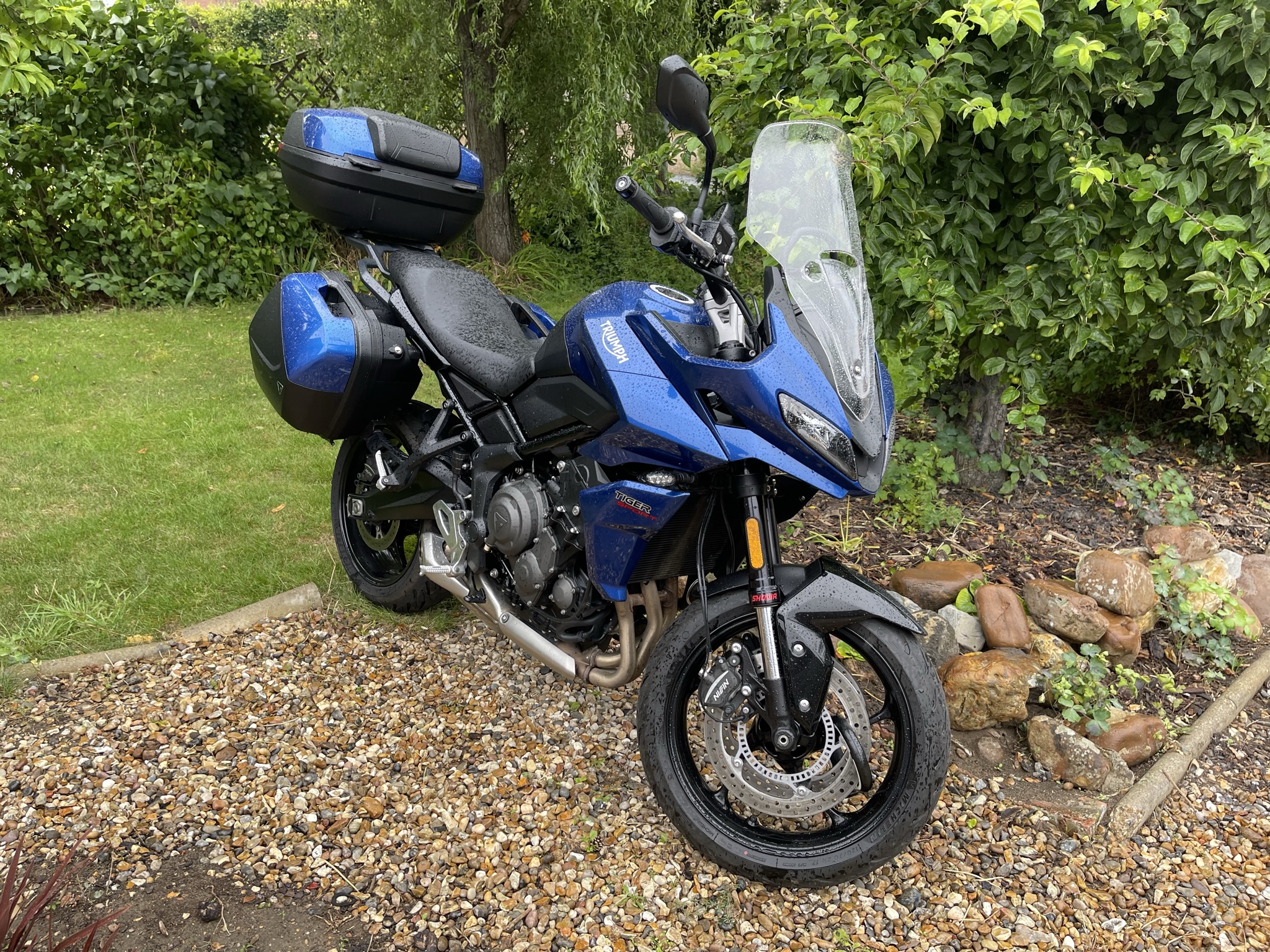 LiteLok X1 on the Triumph Tiger Sport 660