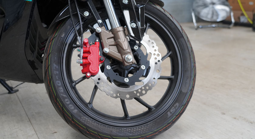 Sinnis GPX 125 brakes and suspension