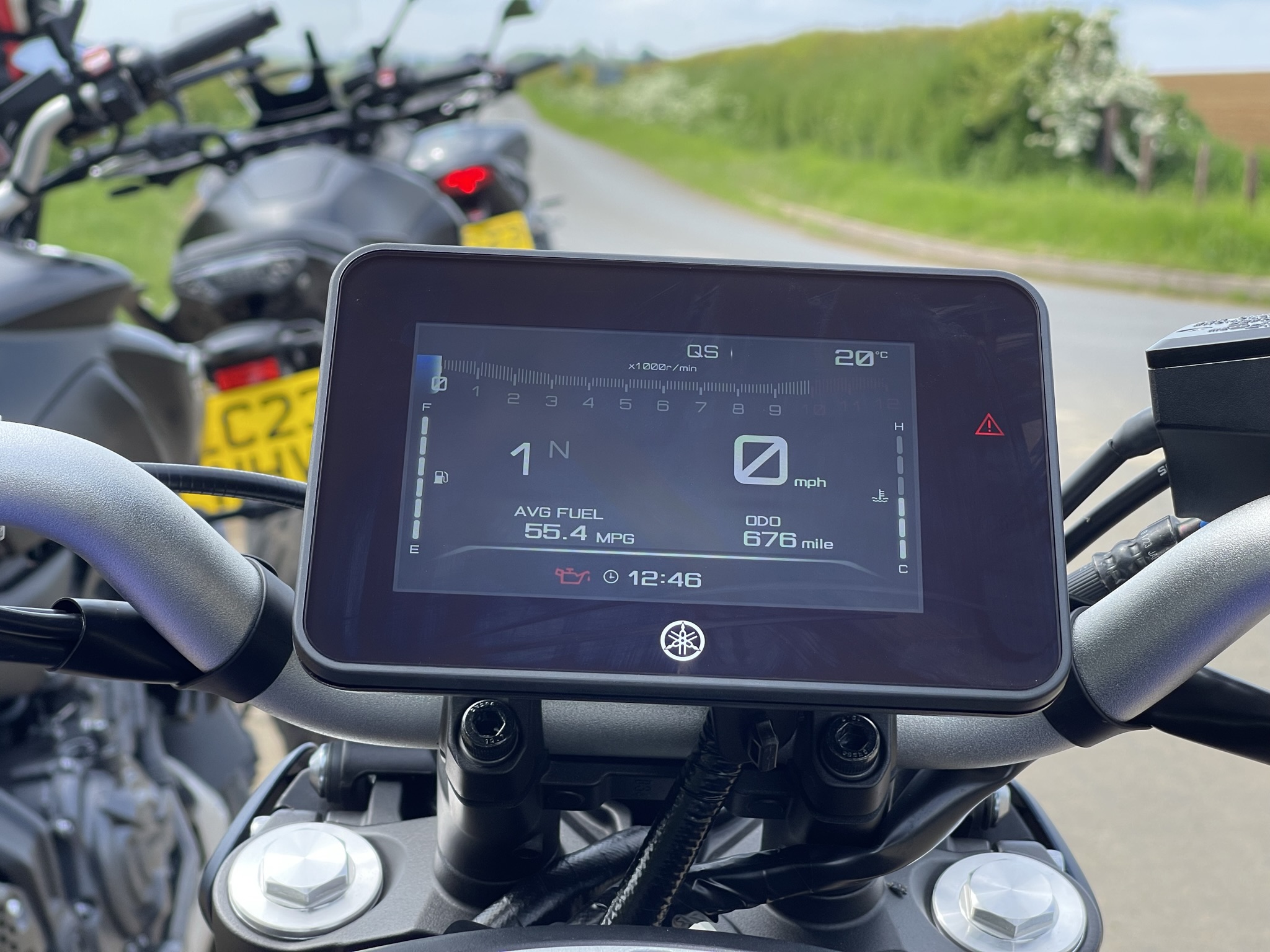 Yamaha MT-07 Dash display 5 inch TFT