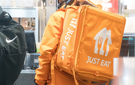 How much do Just Eat riders make in the UK?