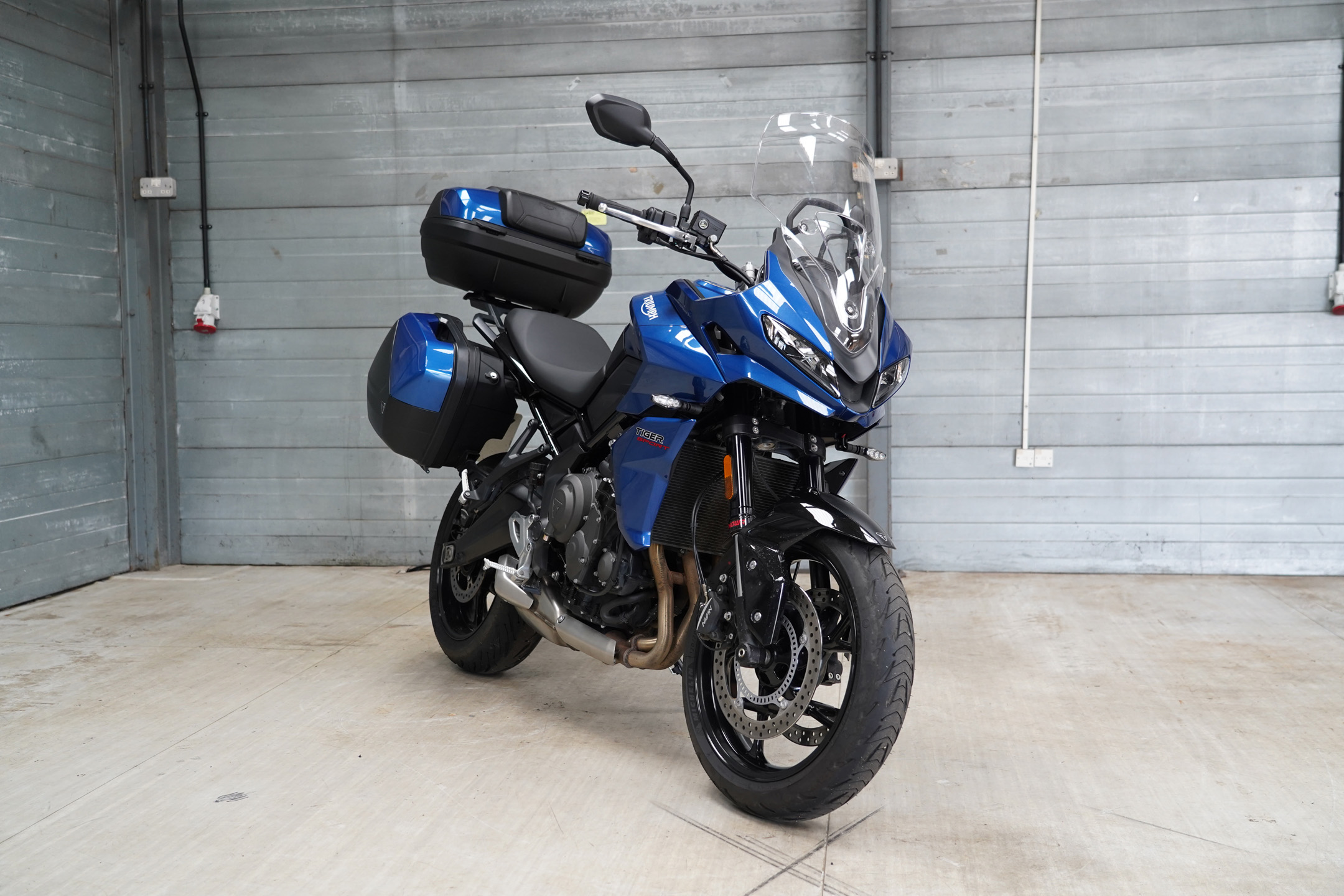 Triumph Tiger Sport 660 in blue 2023