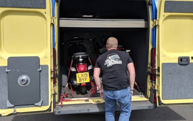 Transporting your Motorcycle or Scooter Home for the First Time