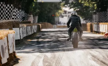 Riding the Hill at The Goodwood Festival of Speed 2026