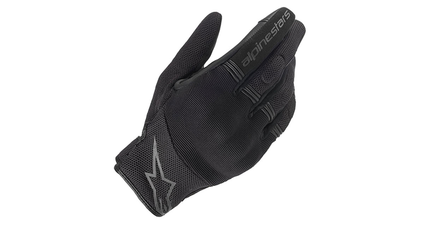 Alpinestars textile gloves copper black.png