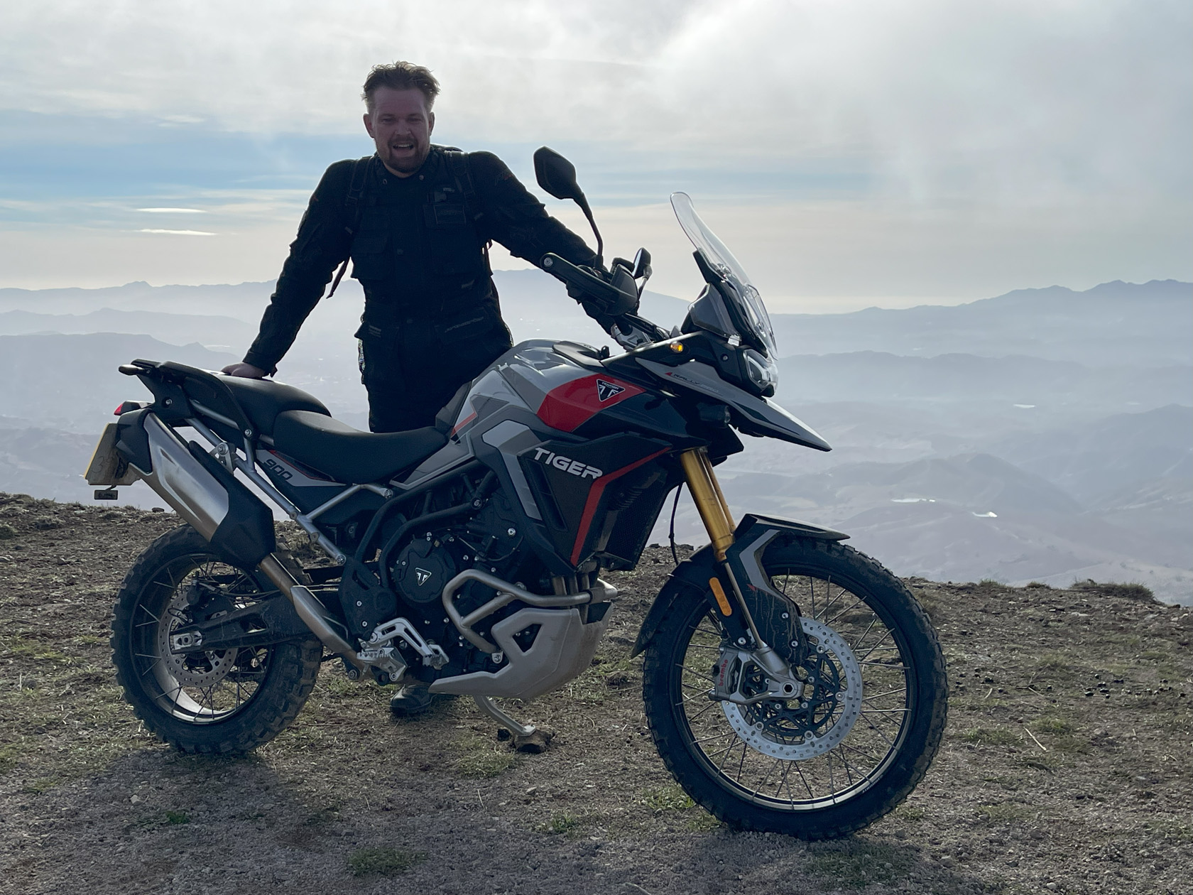 Alex for BikeMatters on the 2024 Triumph Tiger 900 Rally Pro