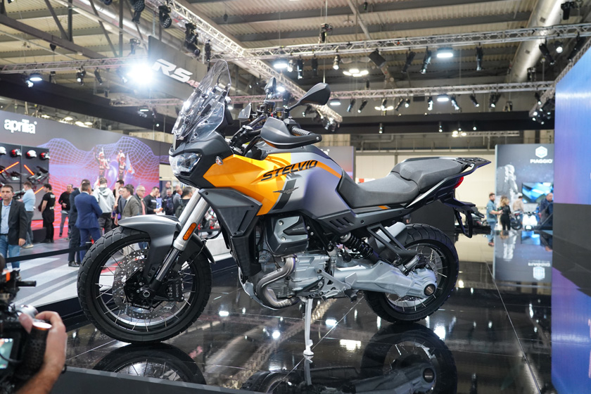 Moto Guzzi Stelvio 2024 at EICMA