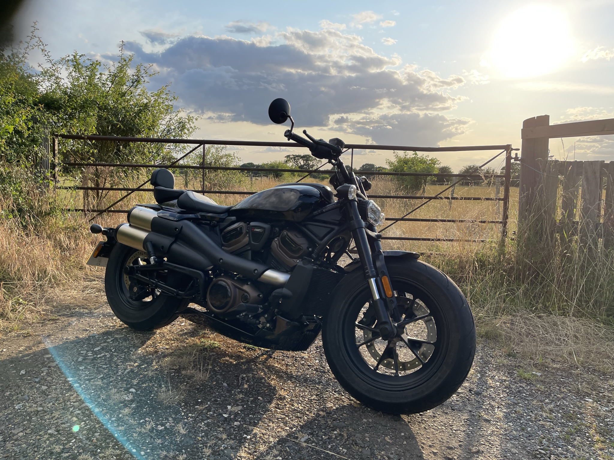 Harley-Davidson Sportster S UK review countryside