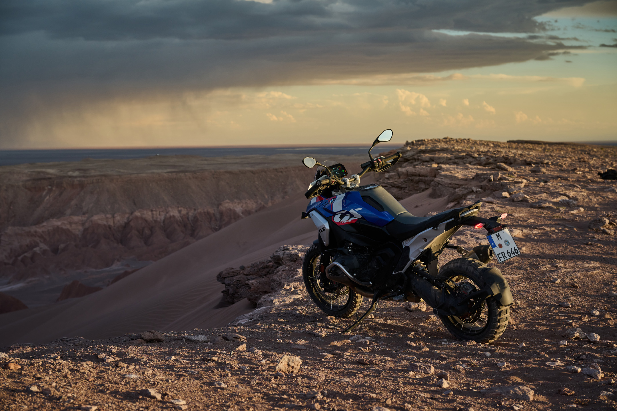 All new 2024 BMW R 1300 GS parked up