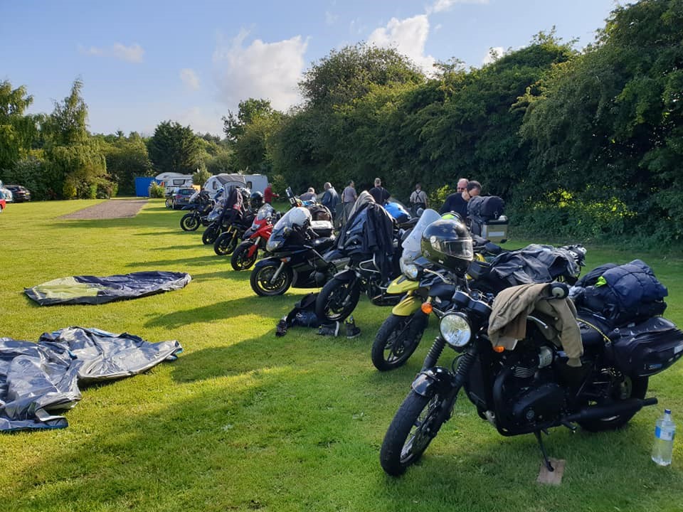 LMRC on a camping weekend in Norfolk © Clyde Philipson