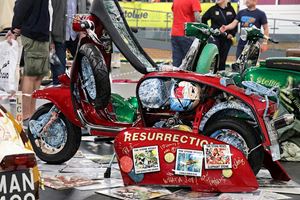 The Stone Roses Resurrection scooter was a personal favourite