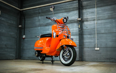 AJS Modena 125 Scooter Road Test Review - Euro 4