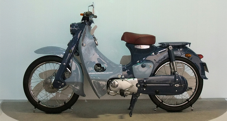1958 Honda Super Cub in Blue