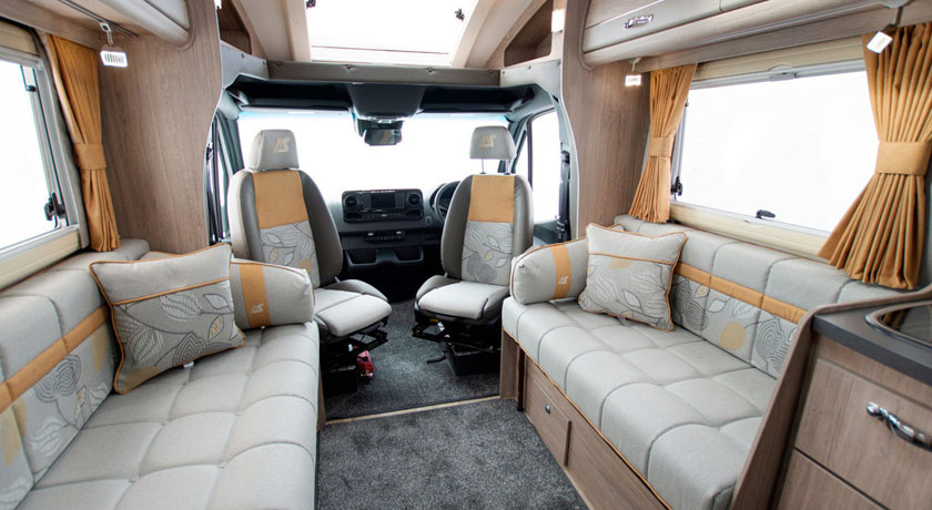 Auto-Sleepers Burford Duo interior