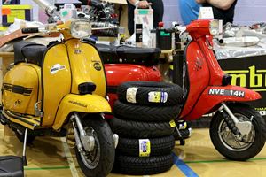 Stalls and traders at ScooterExpo 2019