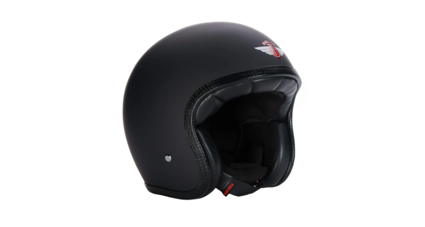 The Speedster V4 Open Face Helmet on a white background