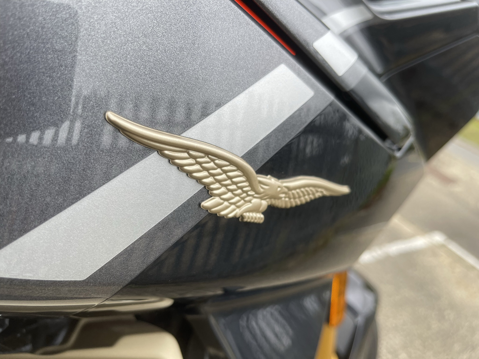 Eagle with wings - Moto guzzi