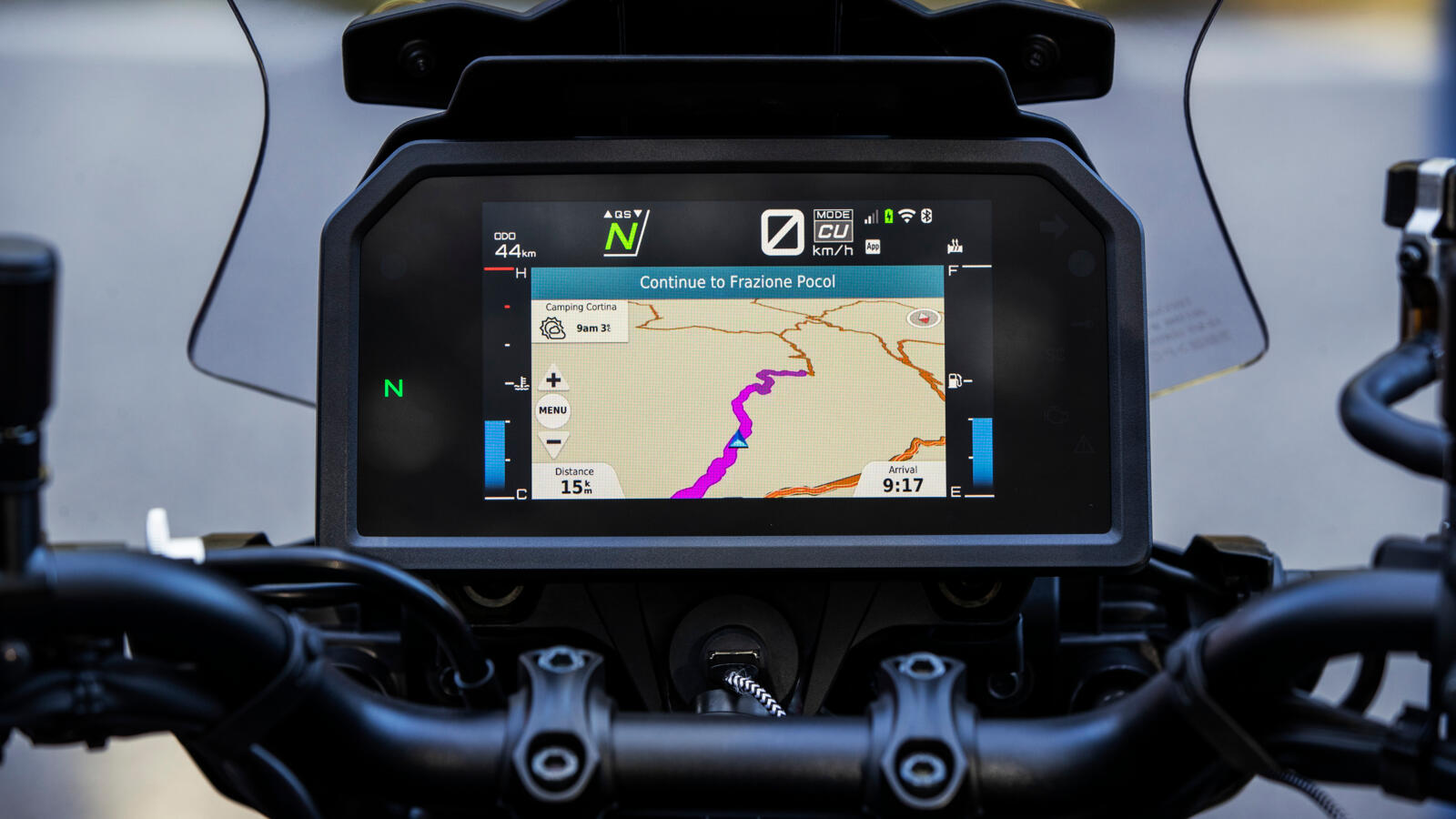 2023 Yamaha Tracer 9 GT+ Dash
