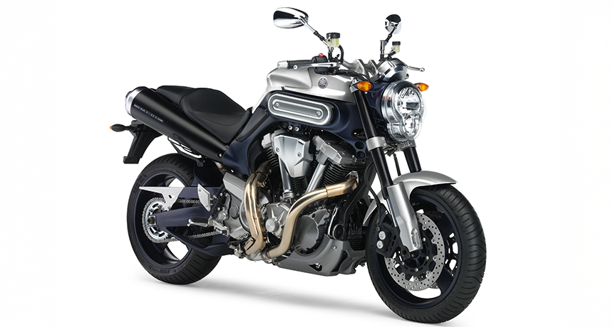 Yamaha MT-01 2005-2012 on white background