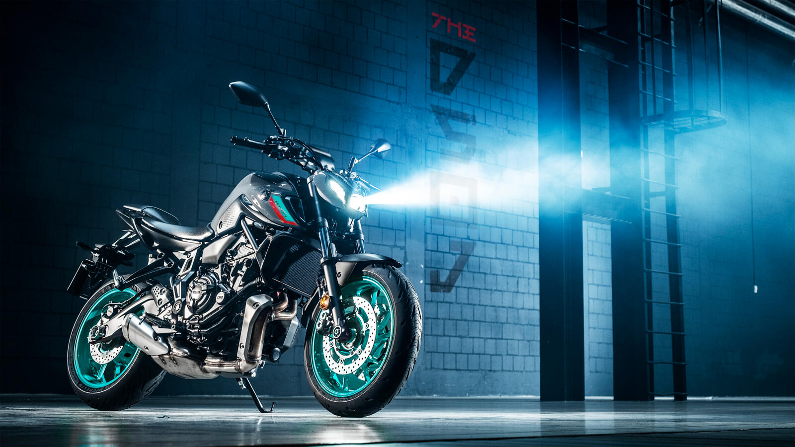 Yamaha MT07 2023 Dark Side of Japan Promo