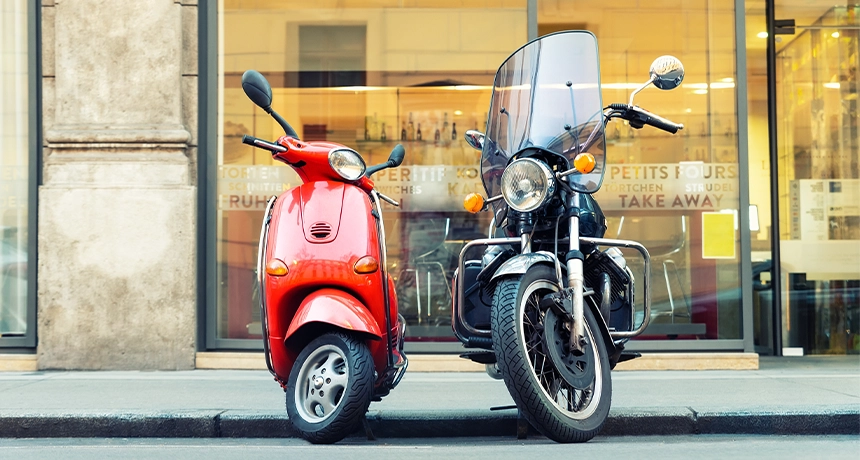 motorcycle v scooter .webp