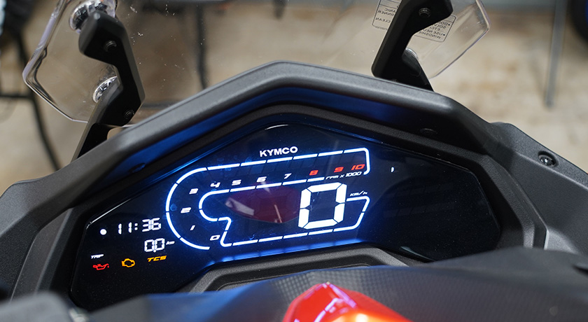 Kymco DTX360 LCD dash