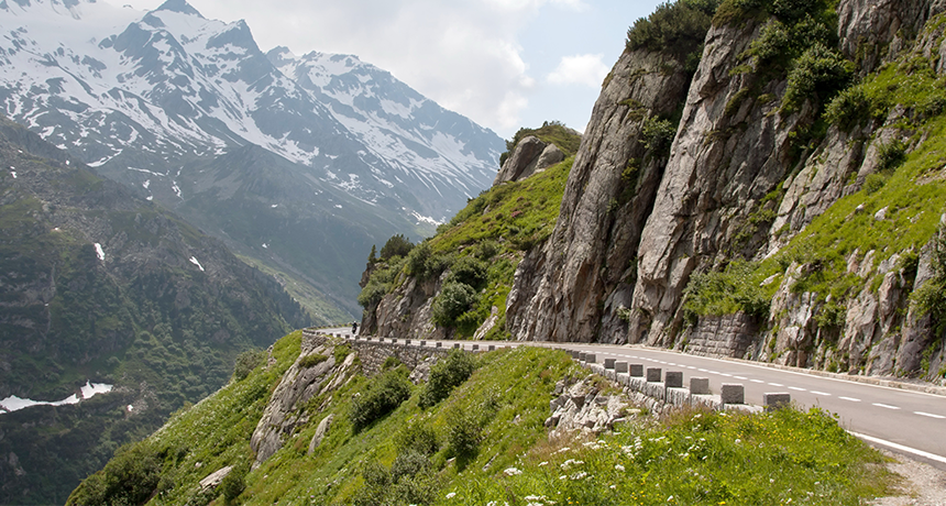 Furka pass switzerland