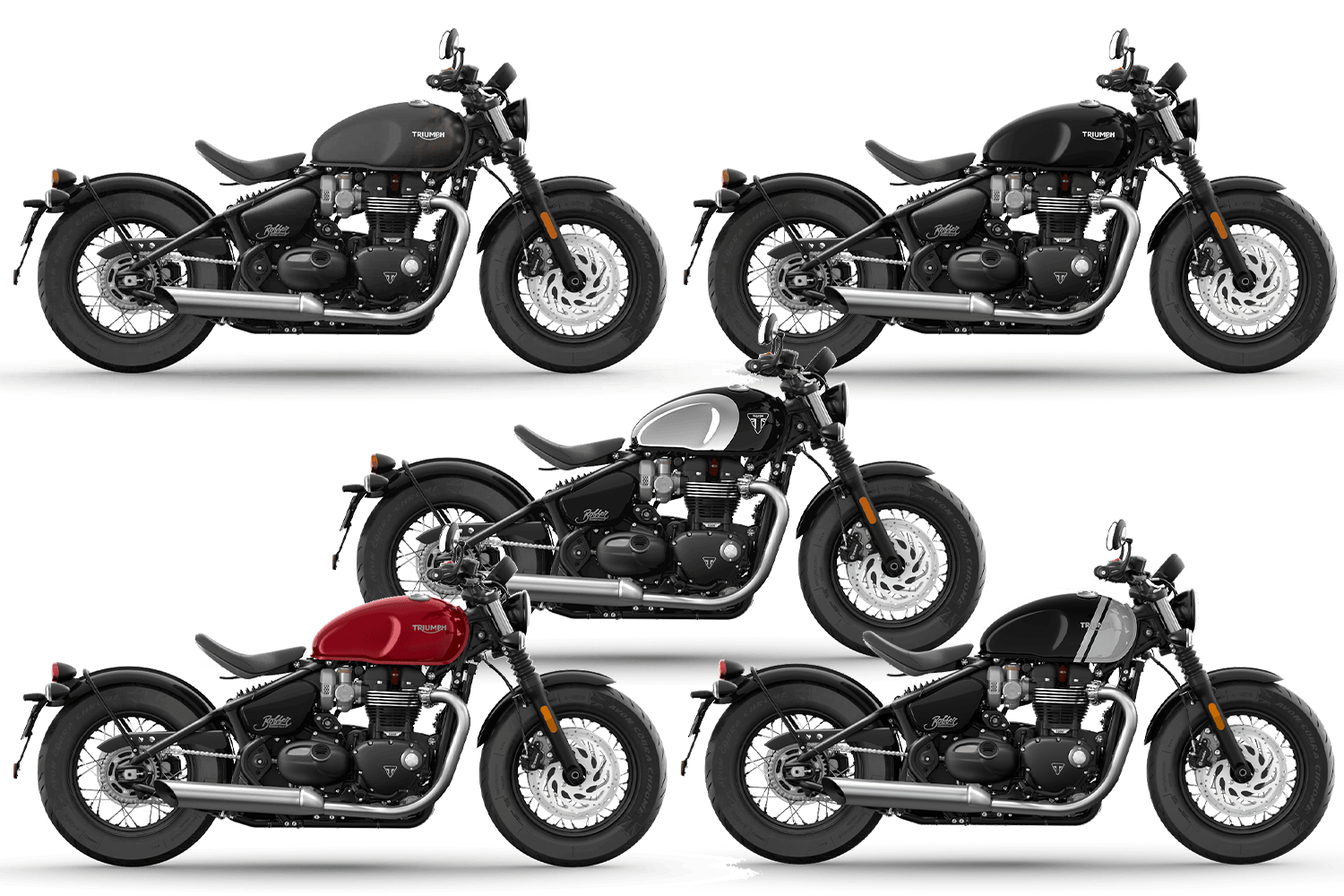 2023 colour options for the Triumph Bobber