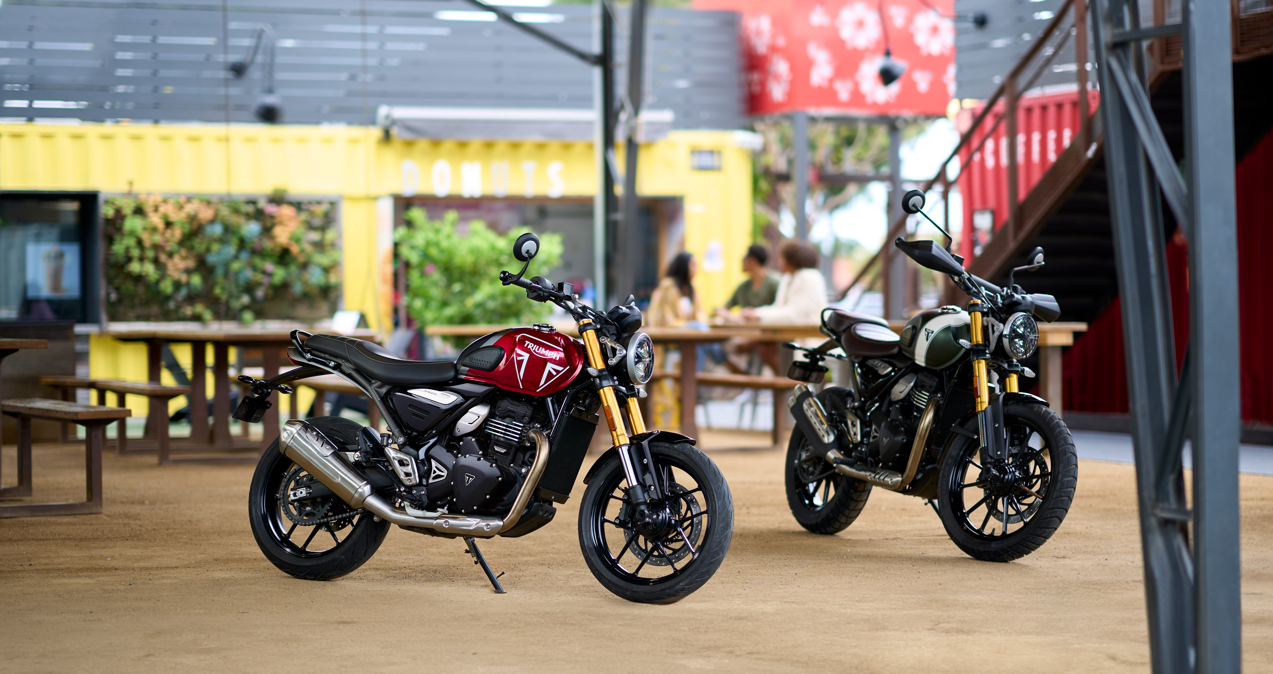 2024 Triumph Speed 400 and Scrambler 400 X