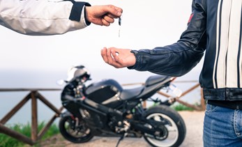 Can you insure a bike registered to someone else?