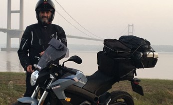 Curt Langan's epic 18 day adventure around the UK on a Zero S!