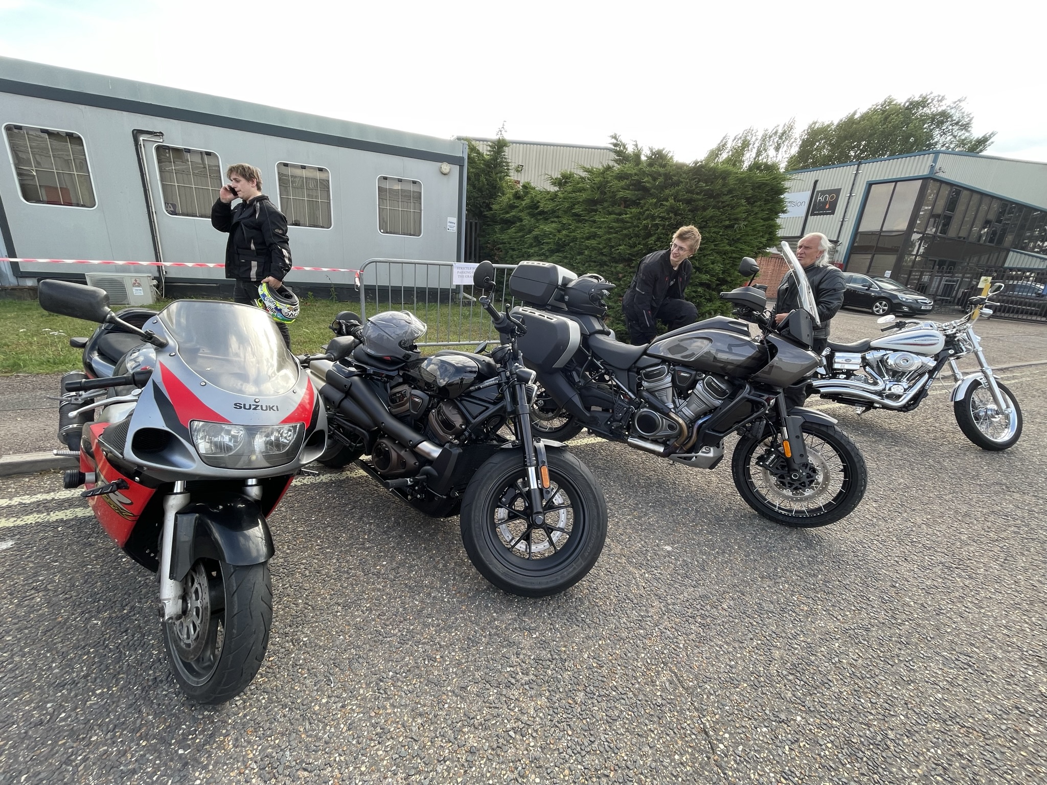 Harley-Davidson Sportster S at Krazy Horse Bury St Edmunds Bike Meet